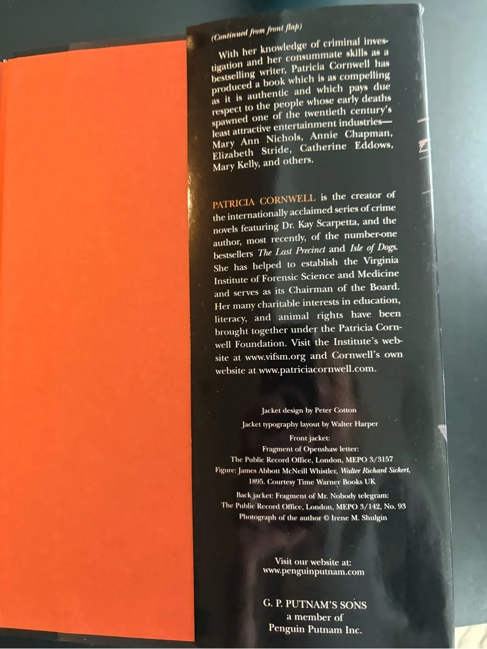 Portrait of a Killer by Patricia Cornwell Hardcover Book - Picture 7 of 9